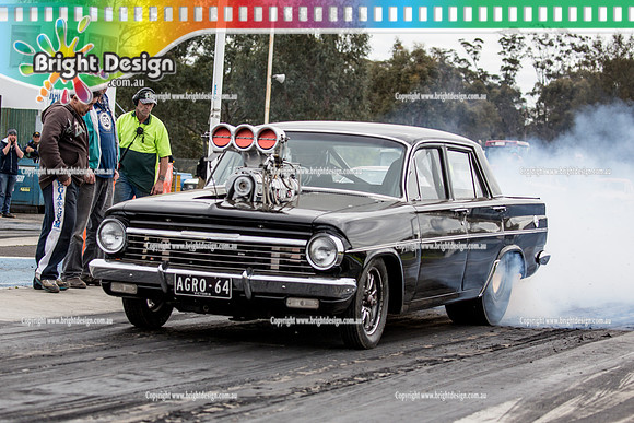 Marsh Rodders Drag Racing Fun Day @ Heathcote  Sat 6 August 2016 (3009)  AGRO64
