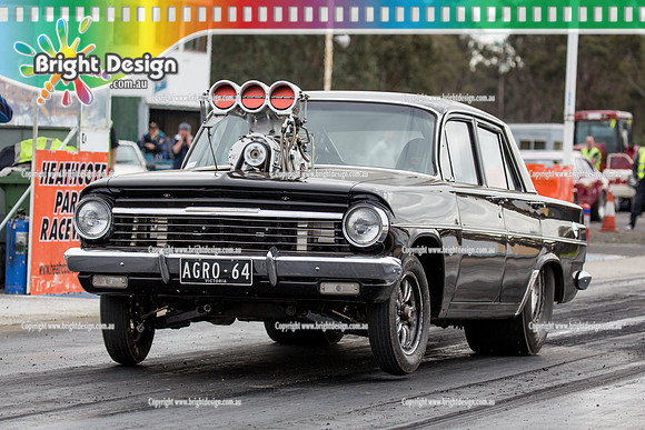 Marsh Rodders Drag Racing Fun Day @ Heathcote  Sat 6 August 2016 (3015) AGRO64