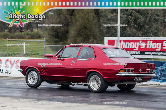 Marsh Rodders Drag Racing Fun Day @ Heathcote  Sat 6 August 2016 (3125)  CTJ801