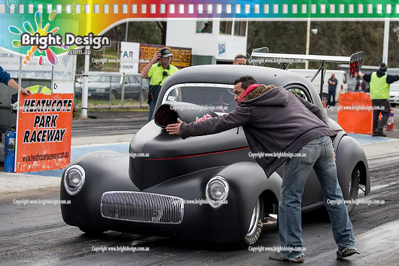 Marsh Rodders Drag Racing Fun Day @ Heathcote  Sat 6 August 2016 (3134)  JULIAN CARAFA 3576
