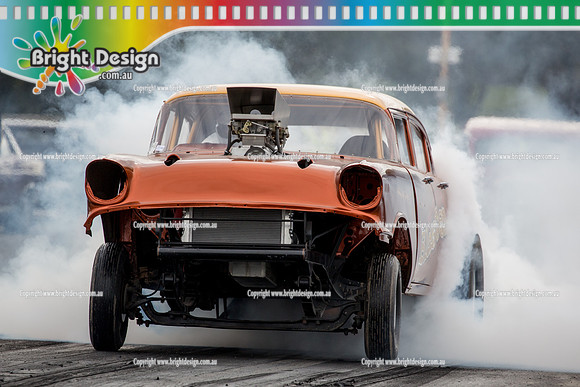 Marsh Rodders Drag Racing Fun Day @ Heathcote  Sat 6 August 2016 (3154)  BLASTER GASSA