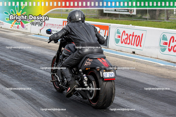 Marsh Rodders Drag Racing Fun Day @ Heathcote  Sat 6 August 2016 (3241)  BIKE  1F2KS  PSM 228