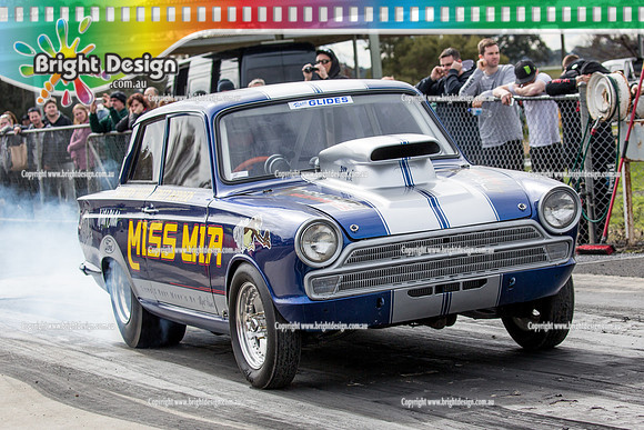 Marsh Rodders Drag Racing Fun Day @ Heathcote  Sat 6 August 2016 (3267)  MISS MIA