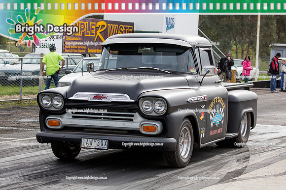 Marsh Rodders Drag Racing Fun Day @ Heathcote  Sat 6 August 2016 (3268)  1AW3QX