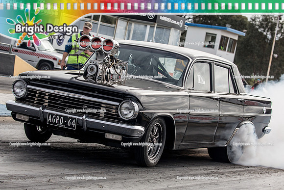 Marsh Rodders Drag Racing Fun Day @ Heathcote  Sat 6 August 2016 (3353)  AGRO64