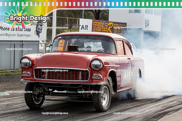 Marsh Rodders Drag Racing Fun Day @ Heathcote  Sat 6 August 2016 (3364)  5776 ASHLEY HAYLEY GASSA 855NCT