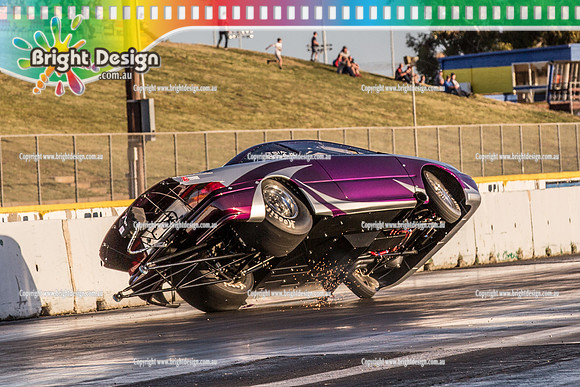 AAAA Rowe Memorial @ Calder Park Drag Racing SAT 19 NOV 2016  (70766)  6344 PURPLE CALIBRA VICTOR