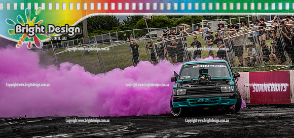 Summernats 34 Friday 7 Jan 2022  BDMP3295  SKDLUX BURNOUT
