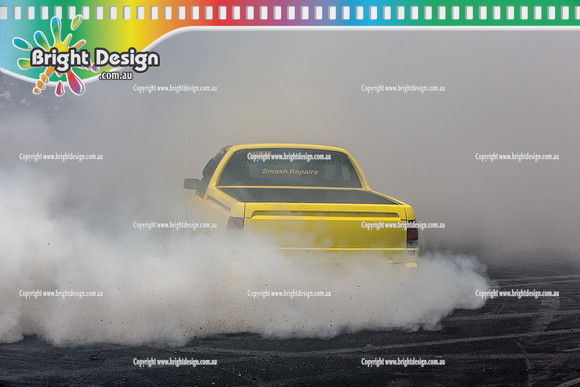Summernats 28 Saturday 3 Jan 2015  BD (4646)  BAGMUP BURNOUT
