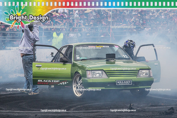 Summernats 28 Sunday 4 Jan 2015  BD  (7920)  KILLASET BURNOUT