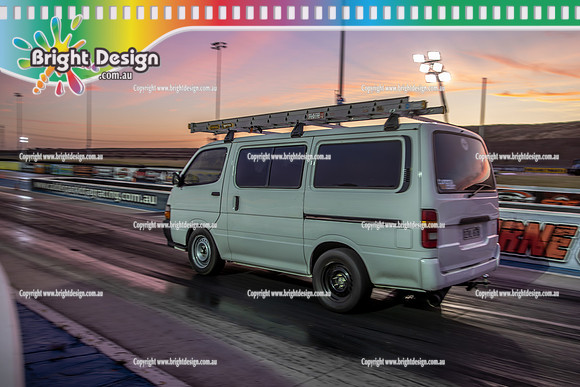 Fast Friday & Roll Racing @ Calder Park Drag Racing 29 November 2024 (173969) EVL87B VAN