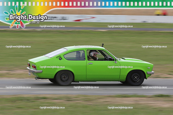 ECM - Easter Car Mania #1 Winton Raceway  SUN 20 April 2014   (3324)  GREEN GEMINI COUPE