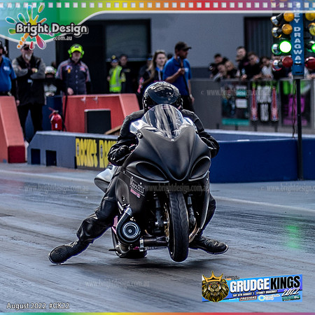 GK22 Grudge Kings @ Sydney Dragway Saturday 6 Aug 2022 (41584)-2  BIKE  3333  BRANDON GOSBELL