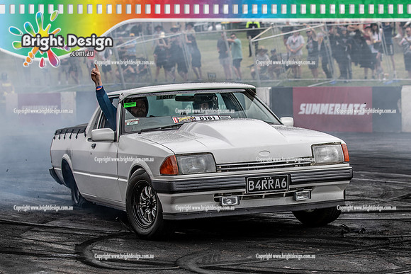 Summernats 34 Friday 7 Jan 2022  BDMP3010  B4RRA6 BURNOUT