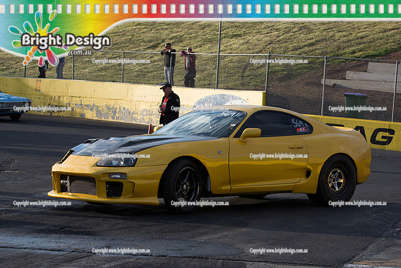 ANDRA Street Outlaws Drag Racing Quals Rnd 6 @ Calder Park 10 October 2014  (25627)  YELLOW  TBC 5691
