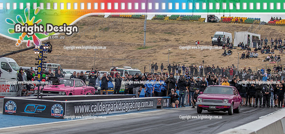 Street Outlaws NPK No Prep Kings vs Australia @ Calder D2 19 March 2023 (148297) DISCO DEAN STINKY PINKY 4767 GMPWR