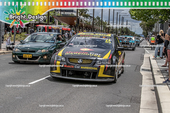 Summernats 34 Thursday 6 Jan 2022  BDMP0470  UBH8IN  0883 Musle Car Warehouse City Cruise