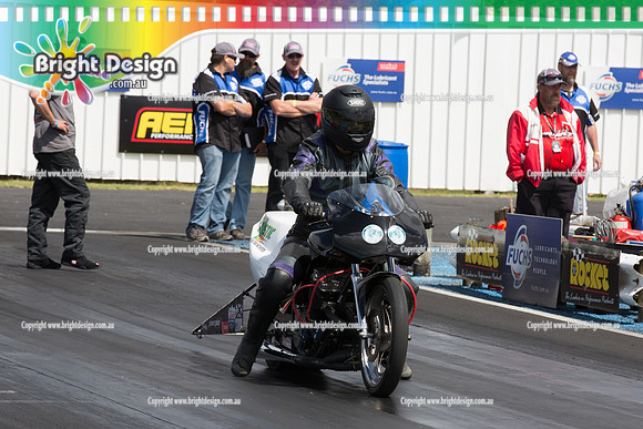 Summit Sportsman Series Rnd 1 Drag Racing 17 Jan 2015 @ Portland  (10092)  BIKE
