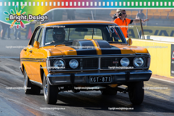 ANDRA Street Outlaws Drag Racing Quals Rnd 5 @ Calder Park 24 September 2014 (25037)  KGT871