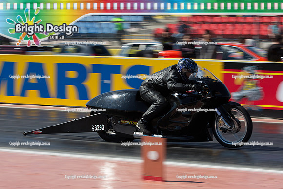 ANDRA Street Outlaws Drag Racing Quals Rnd 5 @ Calder Park 24 September 2014 (24241)  BIKE