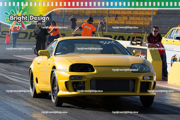ANDRA Street Outlaws Drag Racing Quals Rnd 5 @ Calder Park 24 September 2014 (25093)  YELLOW TBC