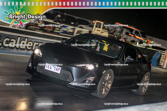 Fast Friday & Roll Racing @ Calder Park Drag Racing 28 February 2025 (179003) 1EG5AP