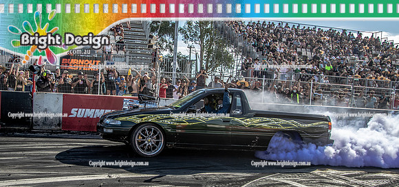 Summernats 34 Saturday 8 Jan 2022  BDMP8669  BAGMUP BURNOUT