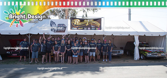 Summernats 28 Friday 2 Jan 2015  BD  (370)  RIVERINA THRASHERS  CROWD