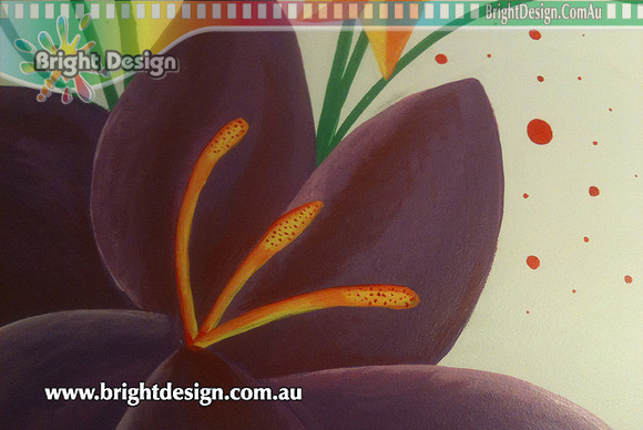 Internal Bedroom Wall Mural Custom Airbrushing by Bright Design Airbrush Studio (4)