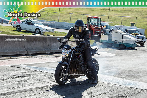 ANDRA Street Outlaws Drag Racing Quals Rnd 5 @ Calder Park 24 September 2014 (24469)  BIKE