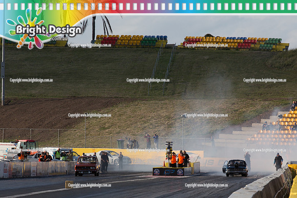 ANDRA Street Outlaws Drag Racing Quals Rnd 9 @ Calder Park  19 December 2014  (27416)  5334 BRONZE SABA BROTHERS RACING  RLRACN