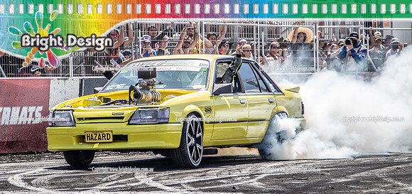 Summernats 34 Sunday 9 Jan 2022  BDMP1536  HAZARD BURNOUT