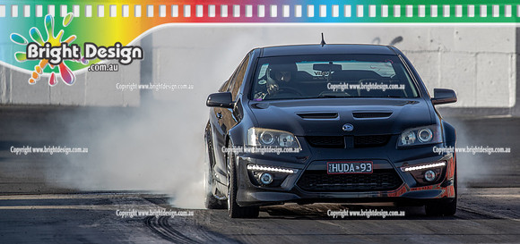 Fast Friday & Roll Racing @ Calder Park Drag Racing 28 February 2025 (177671) HUDA93