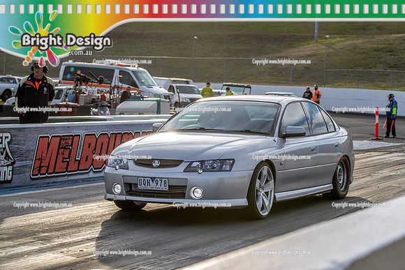 Funday Sunday @ Calder Park Drag Racing 1 June 2025 (181317) UQH978