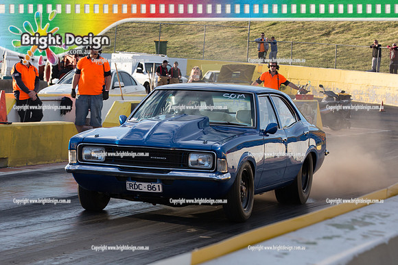 ANDRA Street Outlaws Drag Racing Quals Rnd 6 @ Calder Park 10 October 2014  (25651)  RDC861