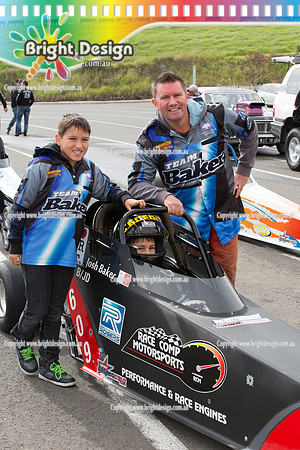 X-Champs @ Sydney Dragway SAT 3 May 2014  (4095)  CROWD  BJD 5609 JOSH BAKER