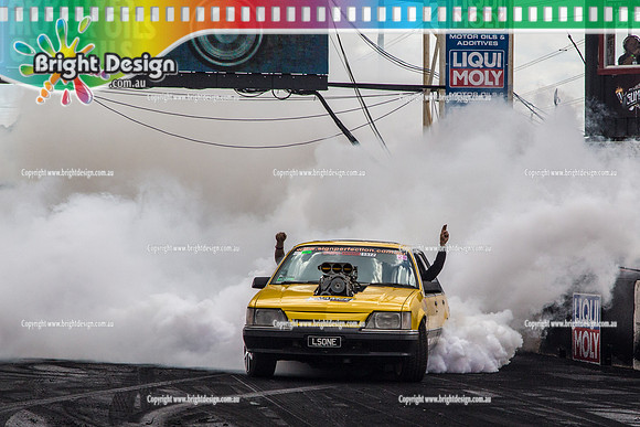 Summernats 28 Sunday 4 Jan 2015  BD  (8118)  LSONE BURNOUT