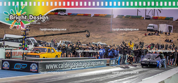 Street Outlaws NPK No Prep Kings vs Australia @ Calder D2 19 March 2023 (149244) 2501 BADD71 BRUNO MATIJASEVIC