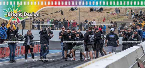 Street Outlaws NPK No Prep Kings vs Australia @ Calder D2 19 March 2023 (148087) CREW JETF18 7234 ADAM POPOVIC