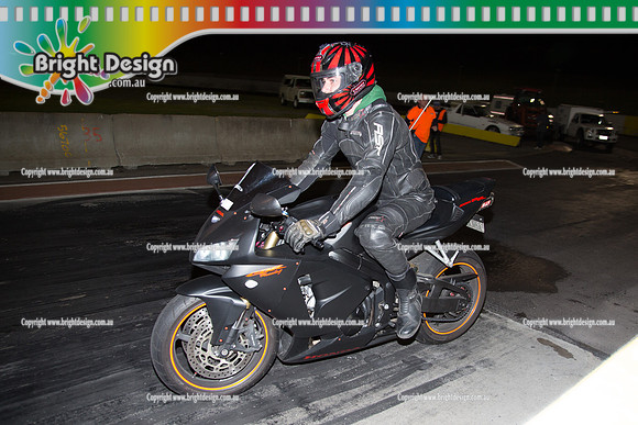 ANDRA Street Outlaws Drag Racing Quals Rnd 4 @ Calder Park  5 August 2014 (22896)  BIKE