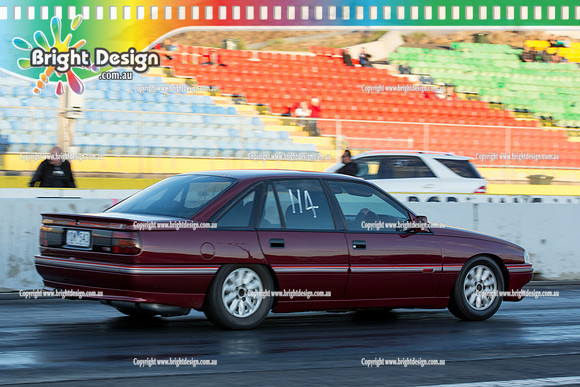 ANDRA Street Outlaws Drag Racing Quals Rnd 6 @ Calder Park 10 October 2014  (25812)  YDM543