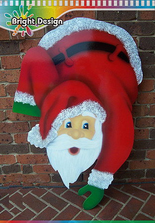 2- S-29 A Santa Reaching wm