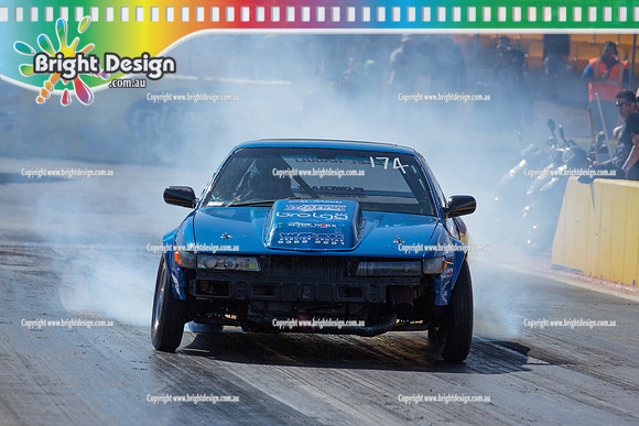 ANDRA Street Outlaws Drag Racing Quals Rnd 5 @ Calder Park 24 September 2014 (24387)   GARAGE WORX SERVICE CENTRE