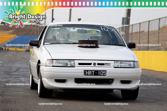 ANDRA Street Meet @ Calder Park Raceway  FRI 7 Feb 2014  (9373)  HRT105