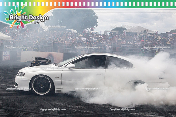 Summernats 28 Sunday 4 Jan 2015  BD  (8020)  FEAR BURNOUT