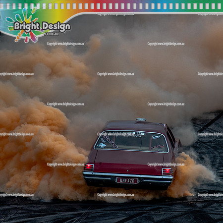 Summernats 34 Thursday 6 Jan 2022  BDMP1760-2  UNFAZD BURNOUT