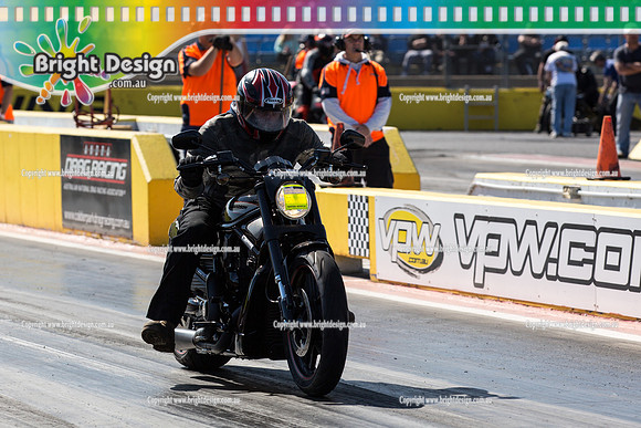 ANDRA Street Outlaws Drag Racing Quals Rnd 5 @ Calder Park 24 September 2014 (24233)  BIKE