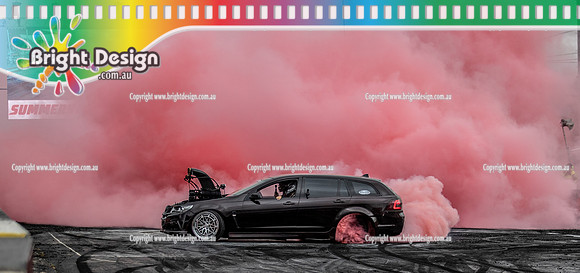 Summernats 34 Thursday 6 Jan 2022  BDMP2209  CLIKB8 BURNOUT