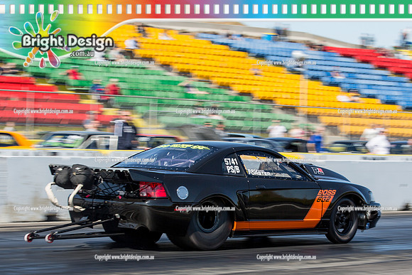 ANDRA Street Outlaws Drag Racing Quals Rnd 5 @ Calder Park 24 September 2014 (24103)  PSB 5741  GLEN SKINNER FORSTER  PSBBOS