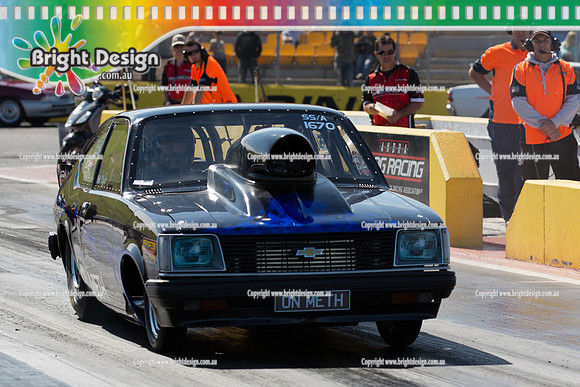 ANDRA Street Outlaws Drag Racing Quals Rnd 5 @ Calder Park 24 September 2014 (24145)  ONMETH